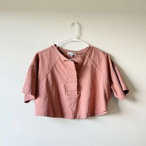 Fitz + Eddi Pink Crop Top